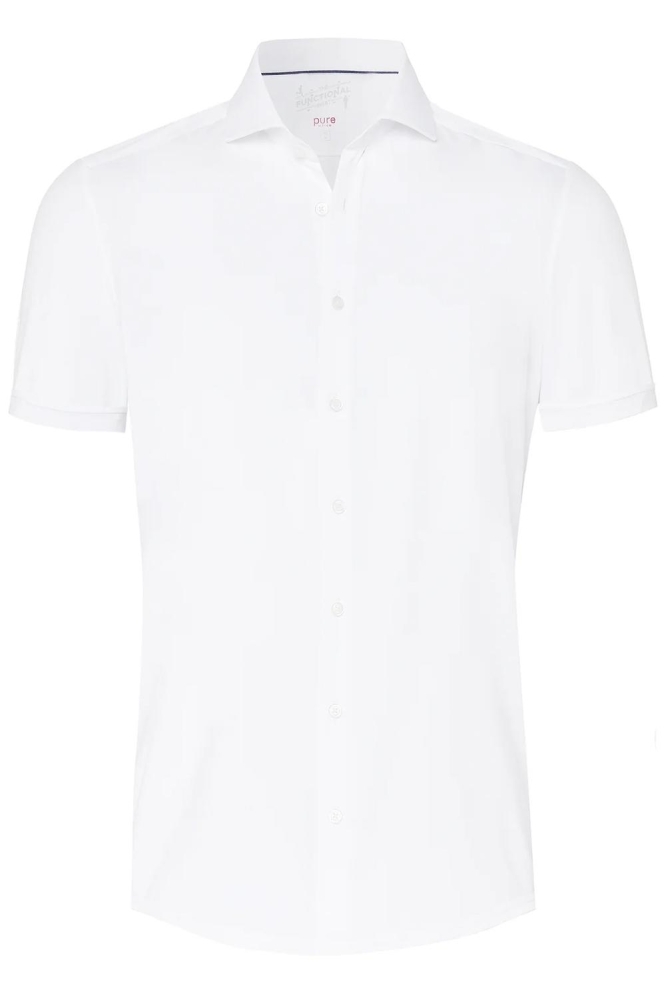 FUNCTIONAL SHIRT SS 4030 22750 900 WHITE PLAIN